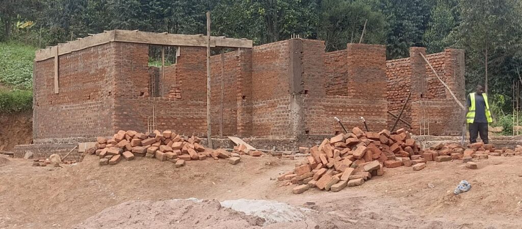 Kasese clinic construction