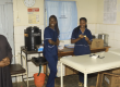 nurses in the clinic
