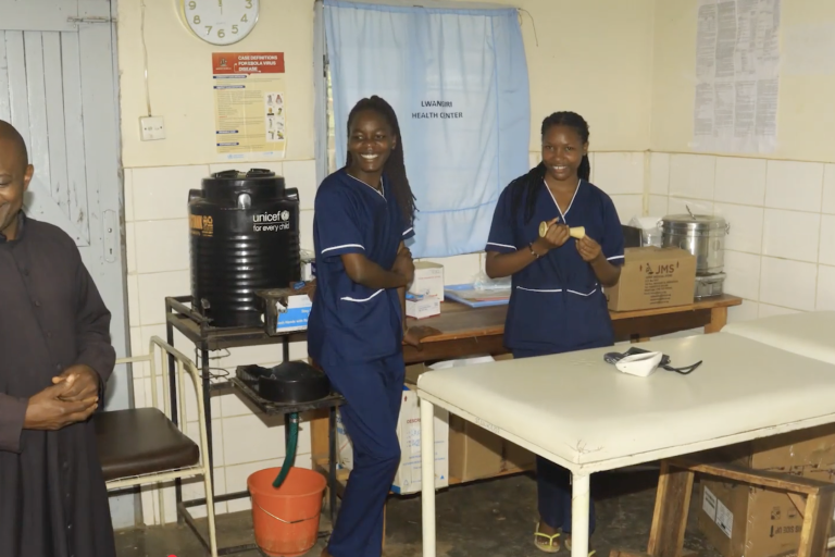 nurses in the clinic