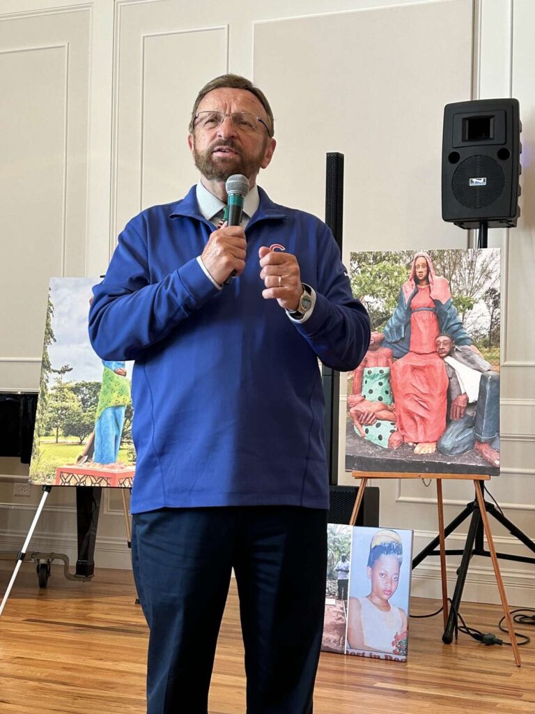 Wayne Messmer speaking